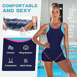 Zando One Piece Women's Tummy Control Athletic