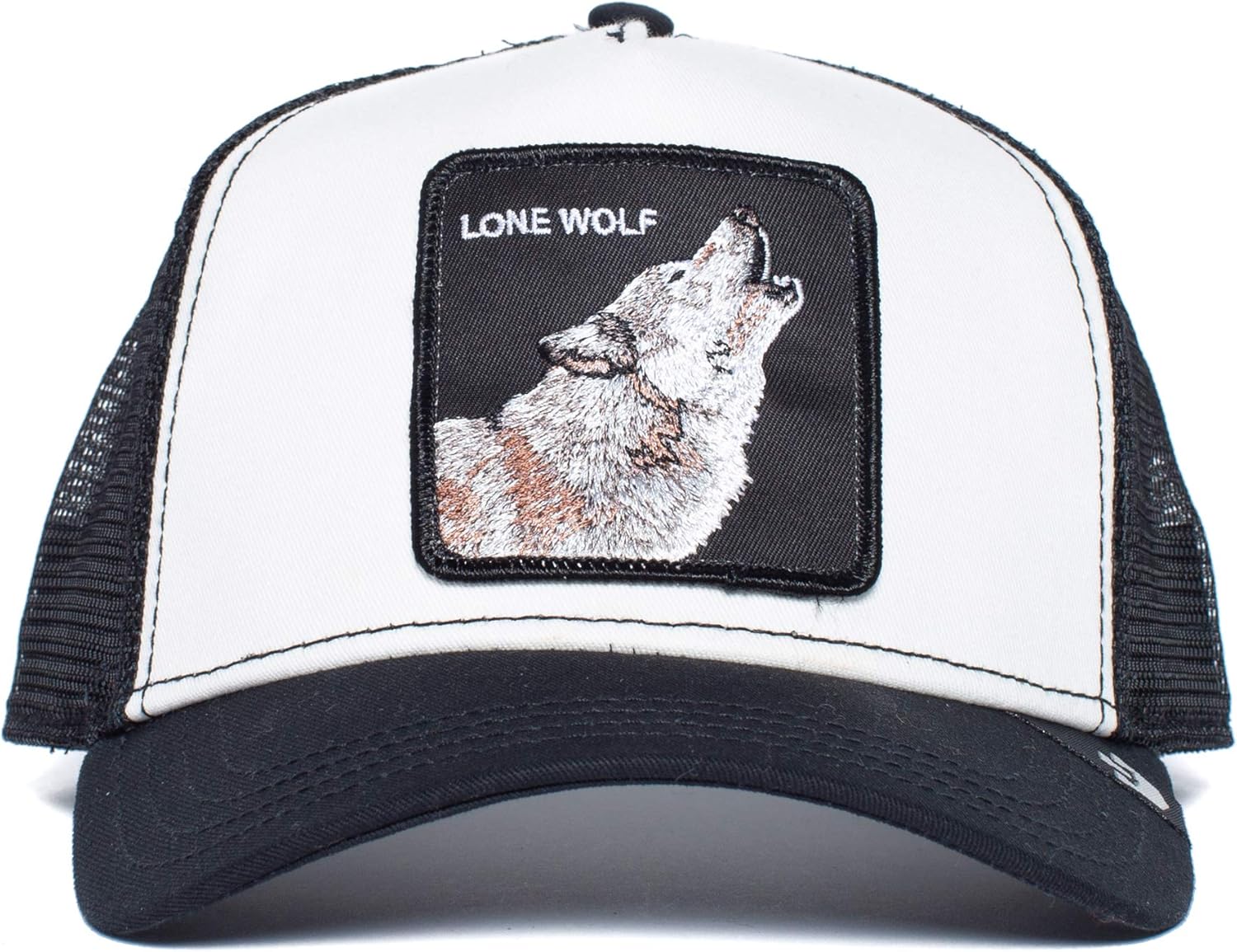 Goorin Bros. 'Big Howler' Animal Farm Trucker Snap Back Baseball Hat Black