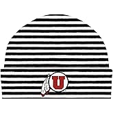 Creative Knitwear College Baby Striped Knit Cap - Team Logo, Multiple Colors for Baby Boys & Girls, (0-3 Months)