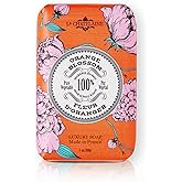 La Chatelaine Luxury Bar Soap | Natural Shea Formula (Orange Blossom, 7 oz)