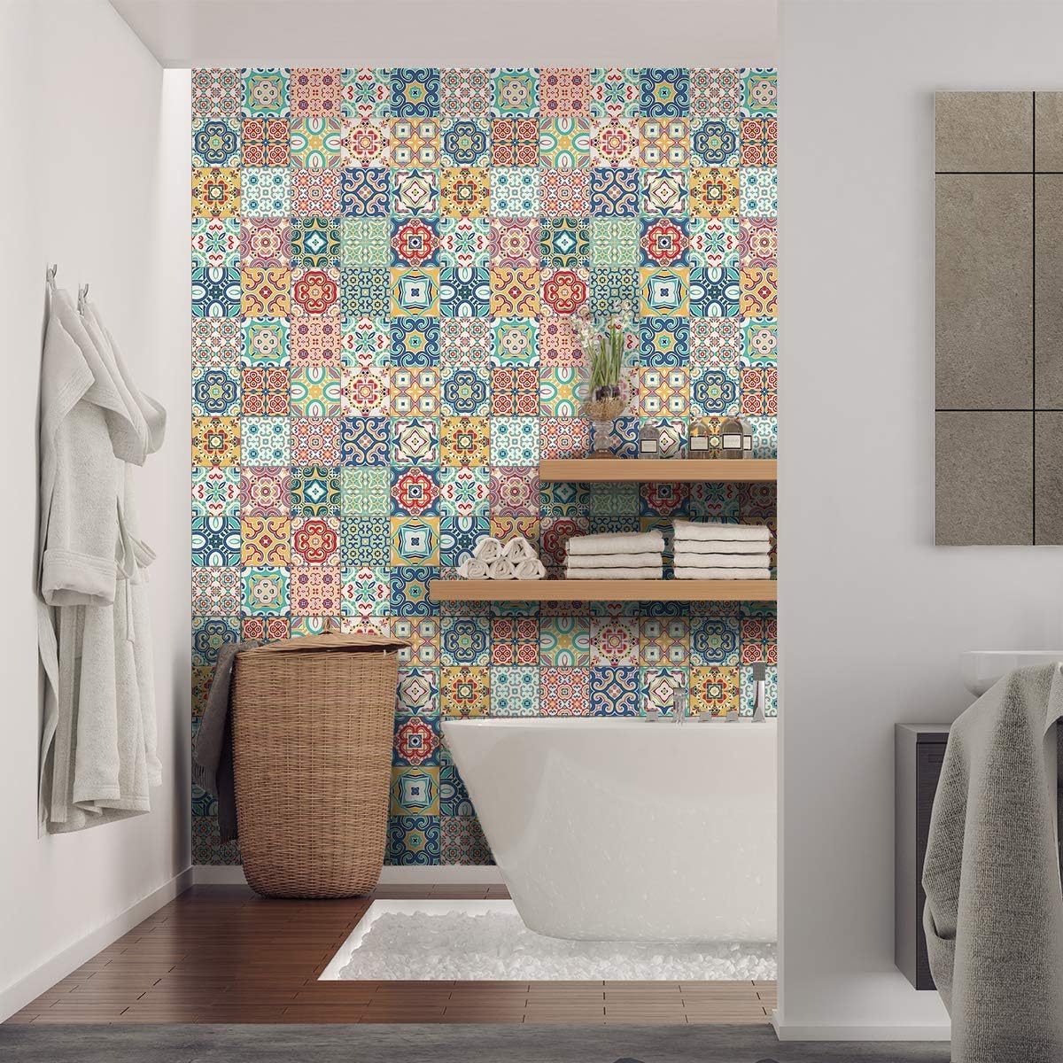 Adhesif Salle De Bain Mural