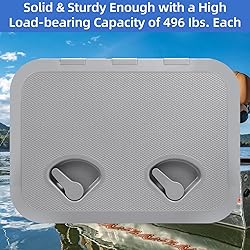 Marine Boat Hatch&Lid,Marine Deck Access Hatch Gray