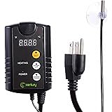 Century Digital Heat Mat Thermostat Controller for Seed Germination, Reptiles and Brewing, 40-108&Acirc;&deg;F