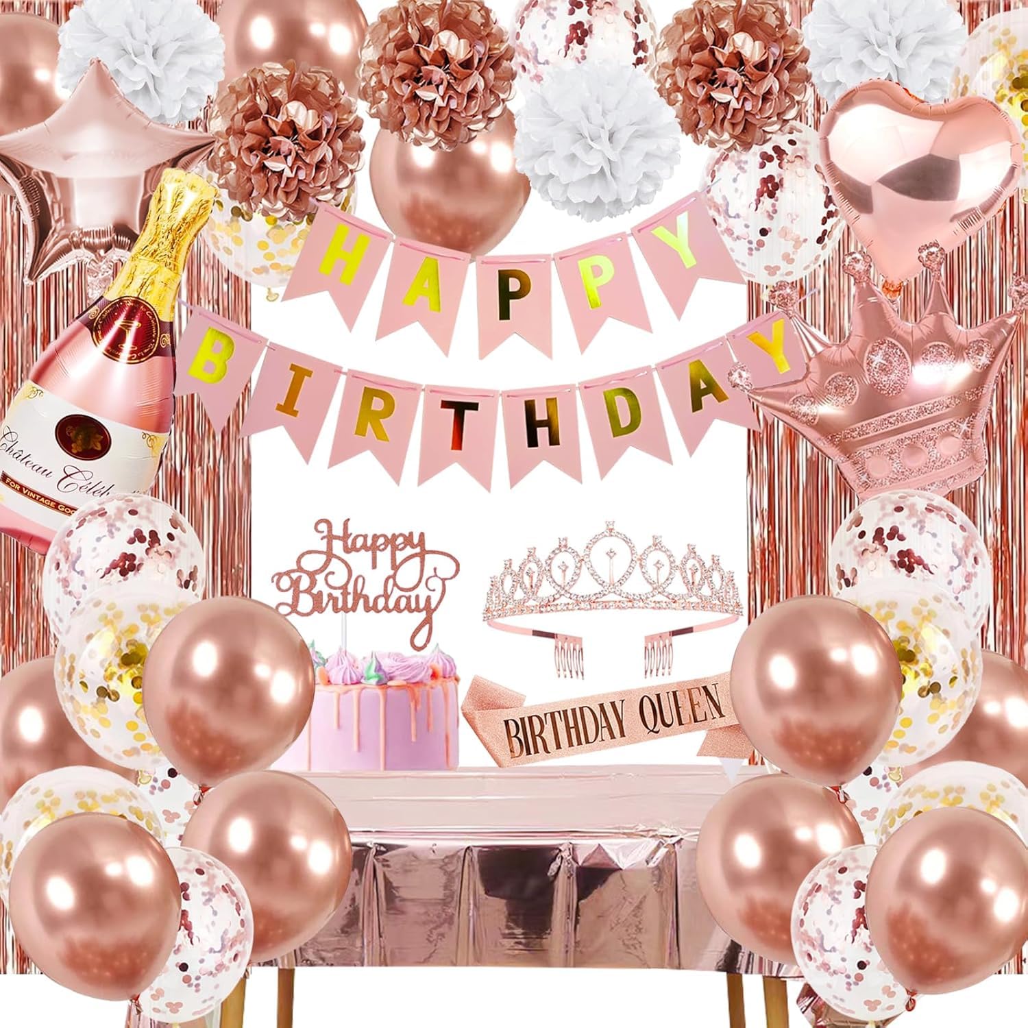 Birthday Party Supplies Kids Party Favor Decorations Include Banner