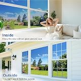 Lifetree One Way Window Film Privacy Heat Reflective Blue 200cm x 44.5cm view 5