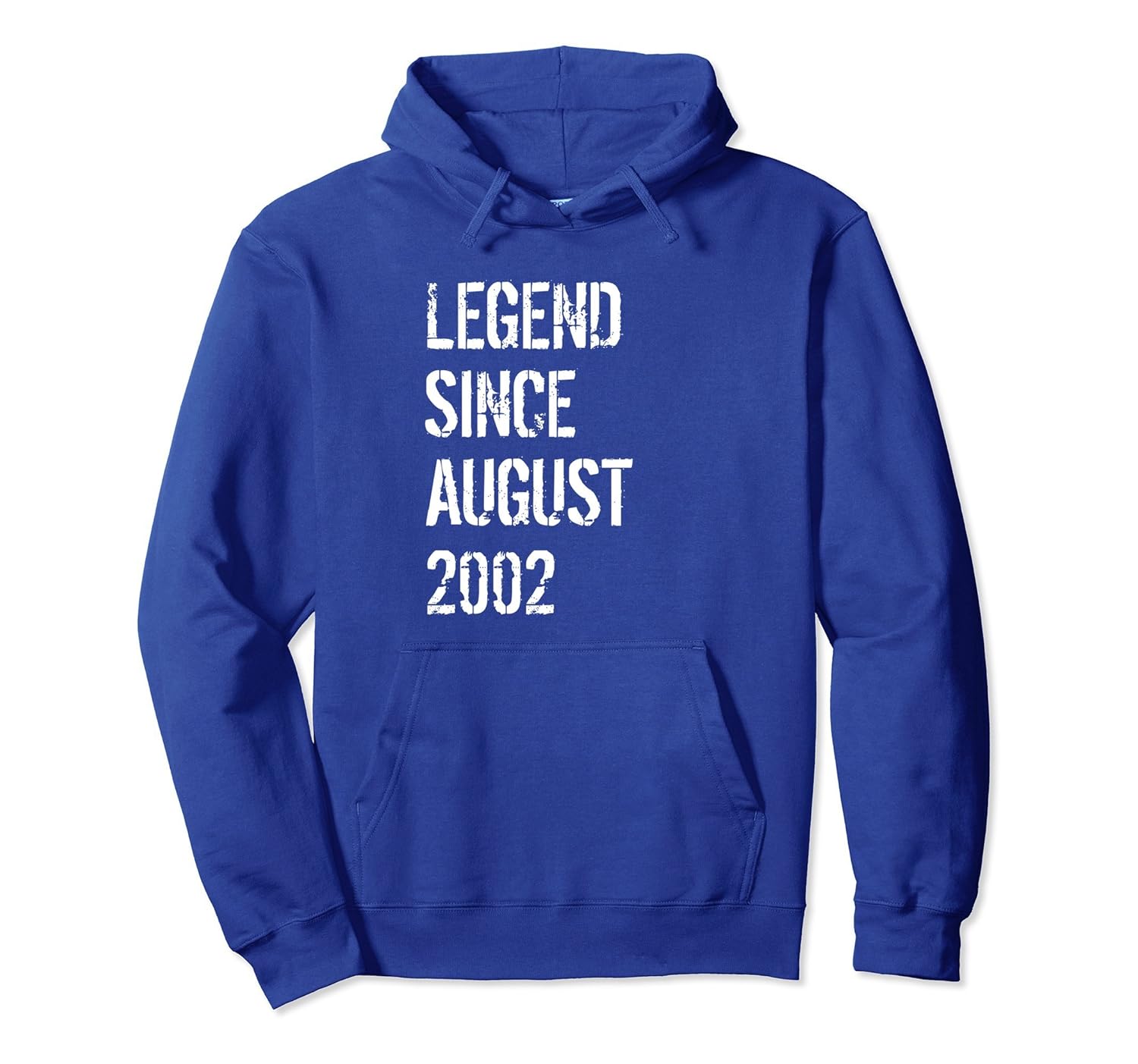 16th Birthday Gift Hoodie for Boys & Girls Born August 2002-Rose