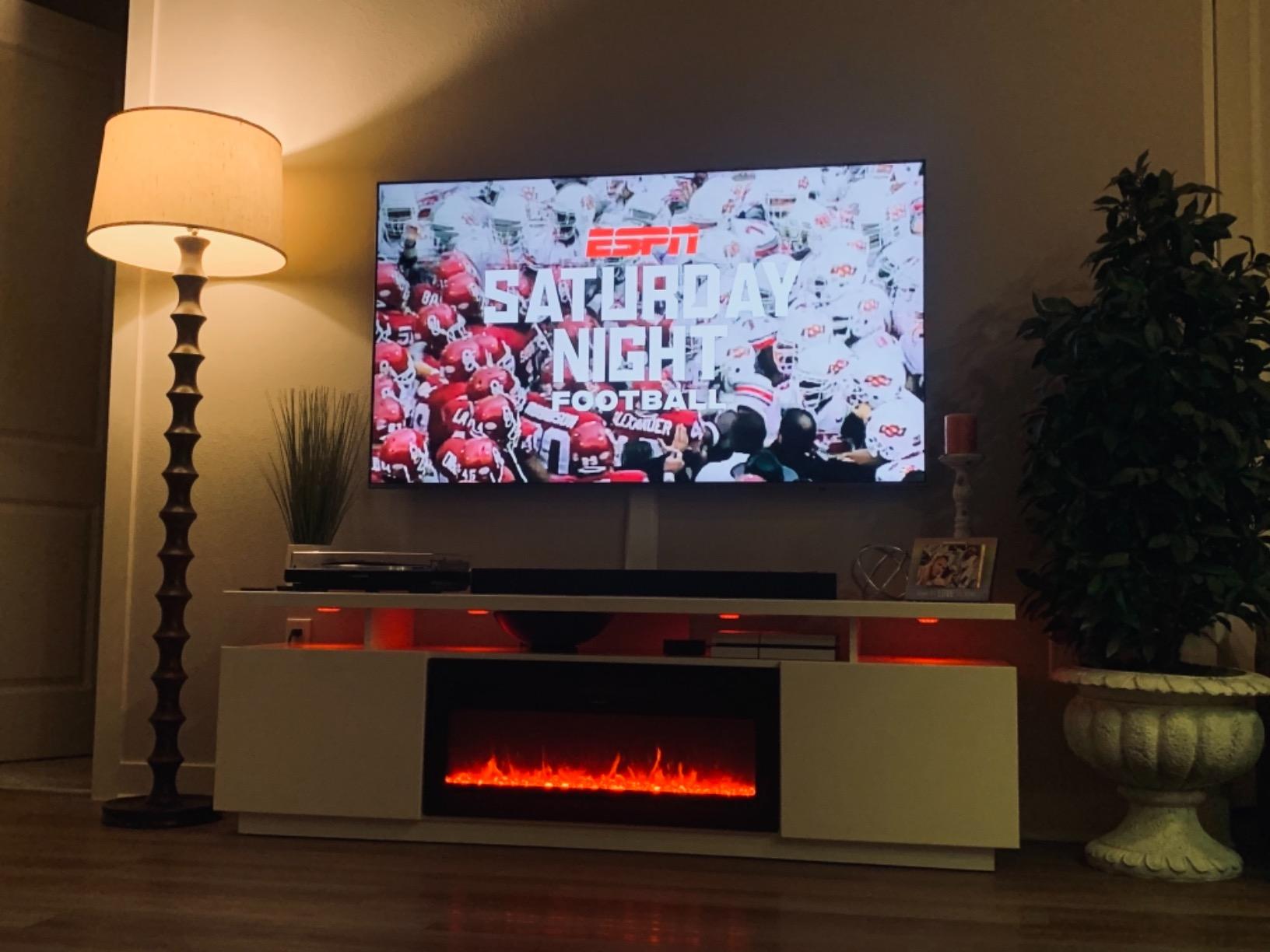 Eva Kbl Electric Fireplace Modern 71 Inch Tv Stand at Antonio Denney blog