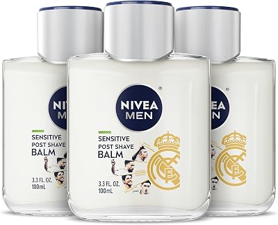 NIVEA Men Sensitive Post Shave Balm 3.3 fl oz Pack of 3
