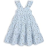 Hipea Toddler Baby Girls' Dresses Outfits Sleeveless Backless Colour Block Dress Kids Casual Beach Dresses