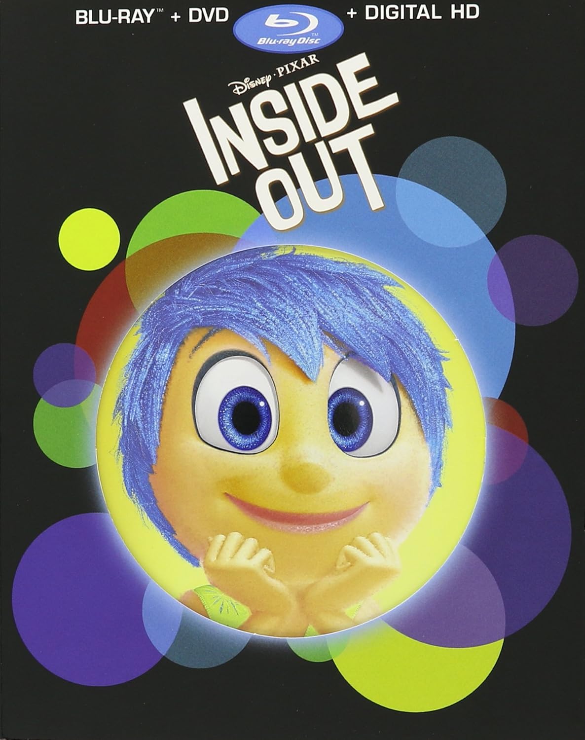 Inside Out Blu Ray Dvd Cover Label 2015 R1 vrogue.co