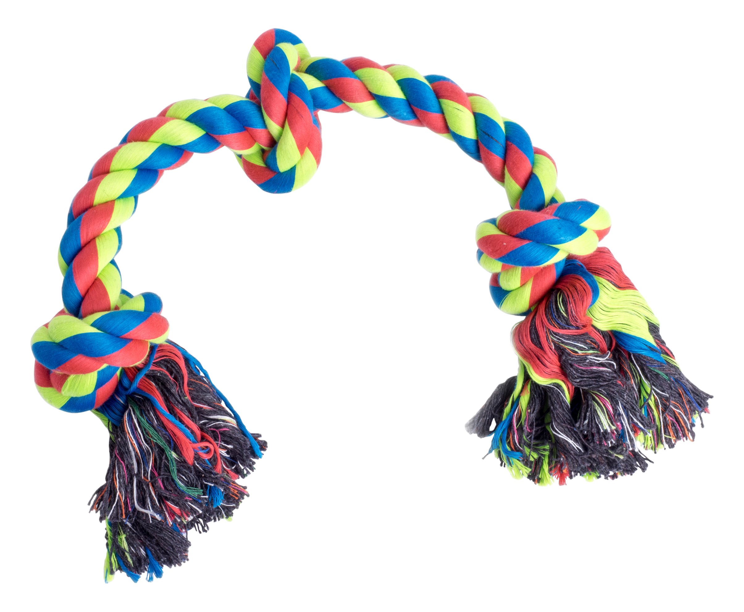 Petface Toyz Triple Knot Rope Dog Toy, Large — image 1