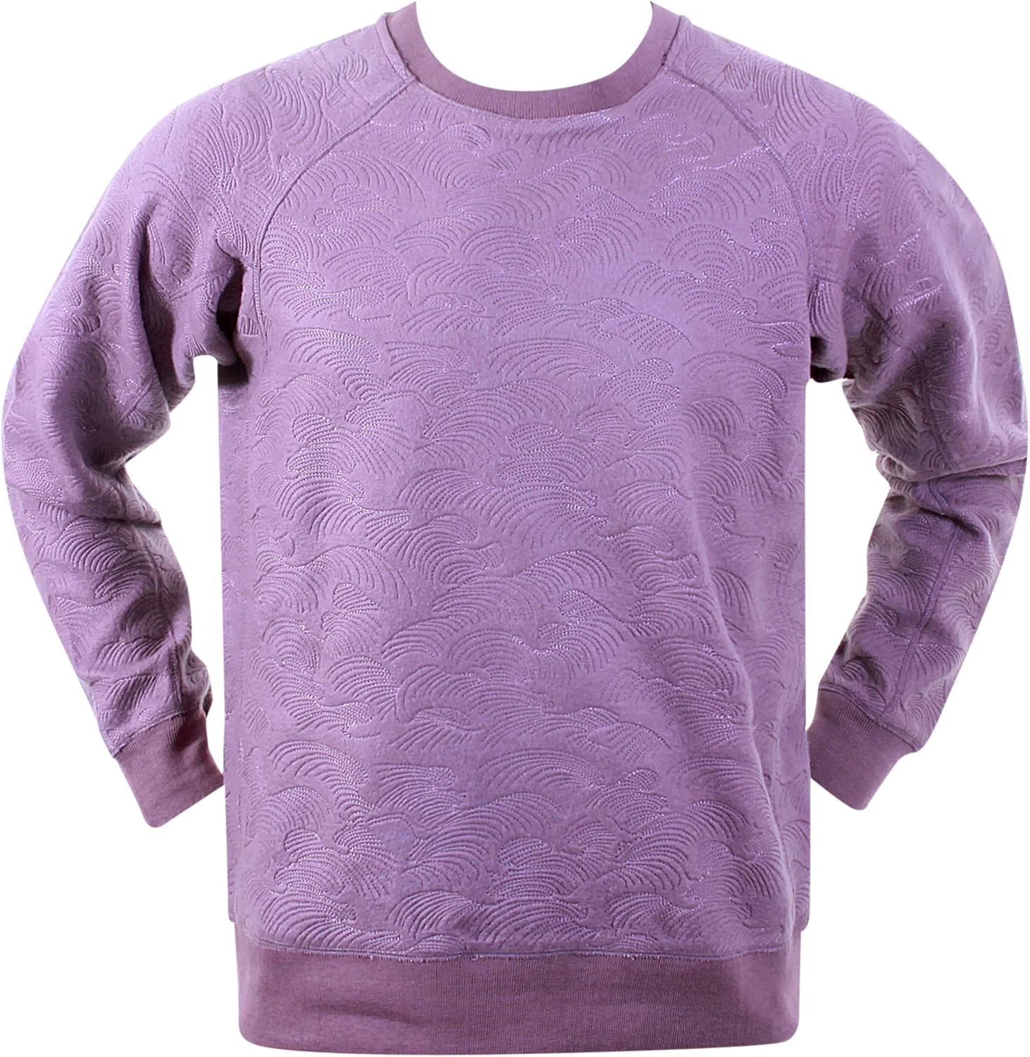 lilac sweatshirt