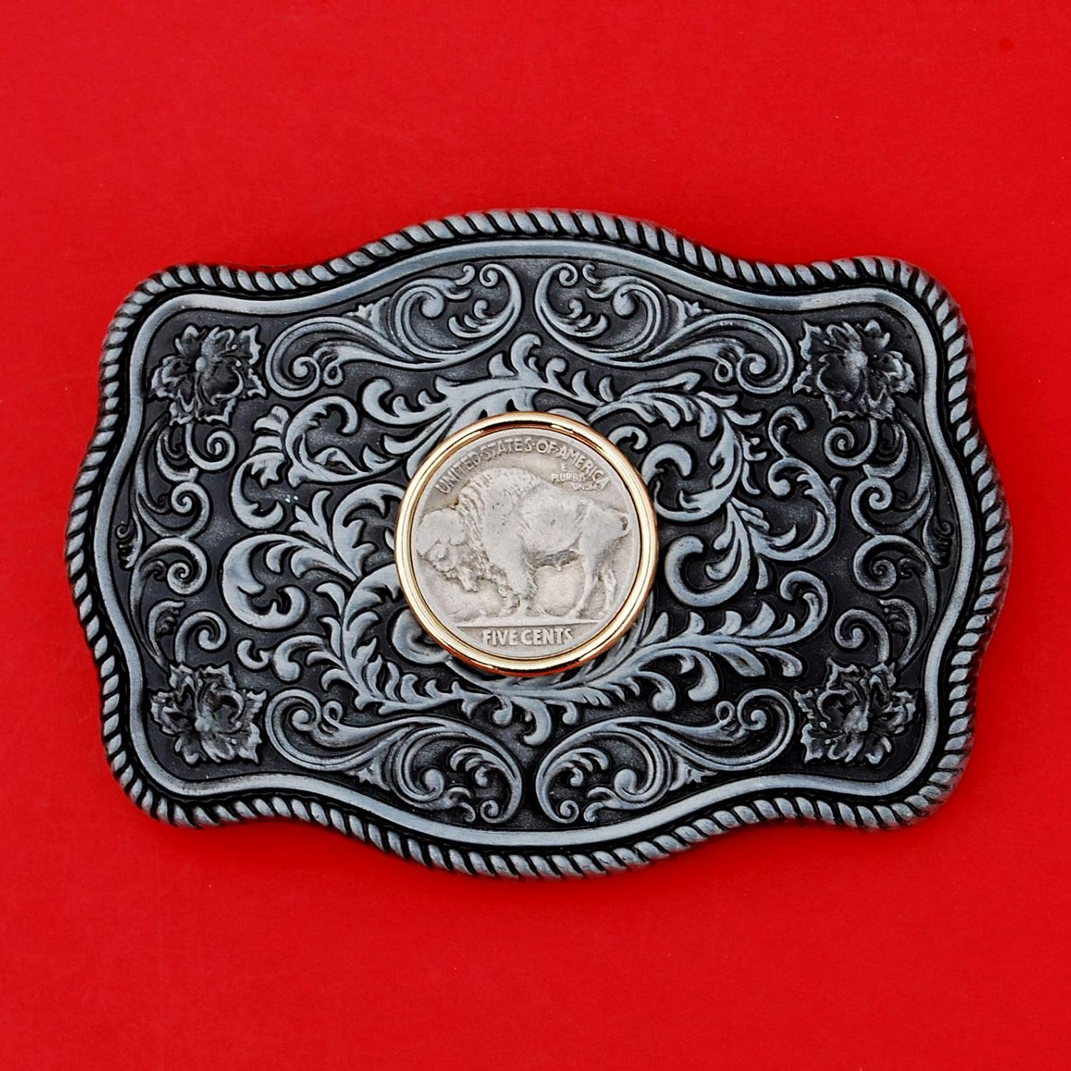 buffalo nickel belt buckle value