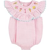 Mud Pie baby-girls Smocked Birthday Bubble