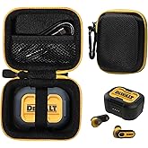 CaseSack Case for DEWALT Earbuds TWS Headphones, Jobsite Pro-X1 Case