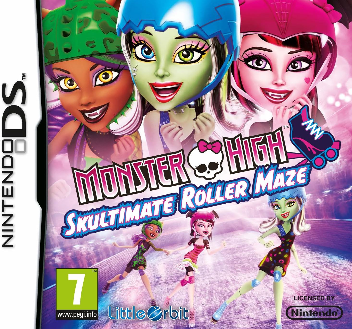 juegos de monster high carreras en patines