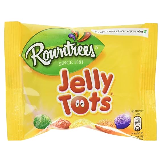 Nestlé Rowntree's Jelly Tots Bag 42 g Amazon.co.uk Grocery