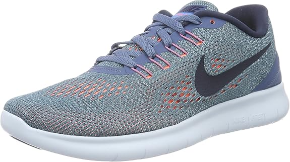Amazon Com Nike Women S Free Rn Running Shoes Ocean Fog Hyper