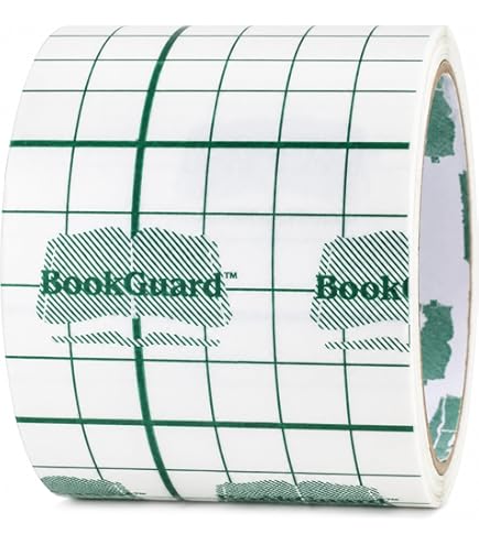 Amazon.com : J.V. Converting Crystal Clear Book Binding Tape – 1