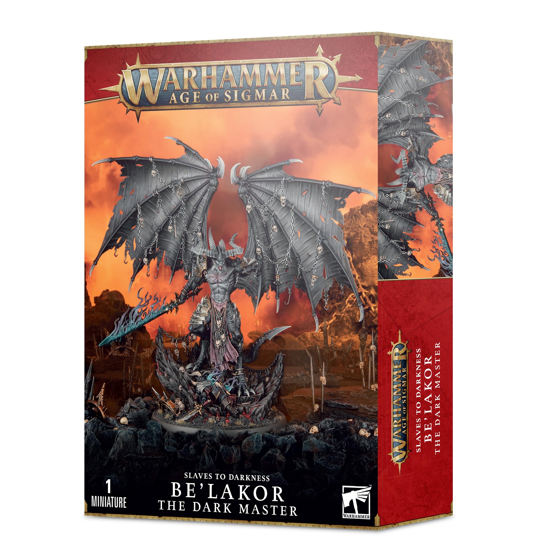 Photo 1 of Games Workshop Slaves to Darkness Be'lakor Warhammer Age of Sigmar model building figure