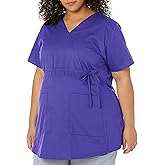 WonderWink Women's Wonderwork Maternity Top, Grape, Small
