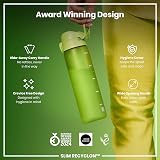 Ion8 Water Bottle 500 ml Leak Proof BPA Free Easy Open Dishwasher Safe Green view 6