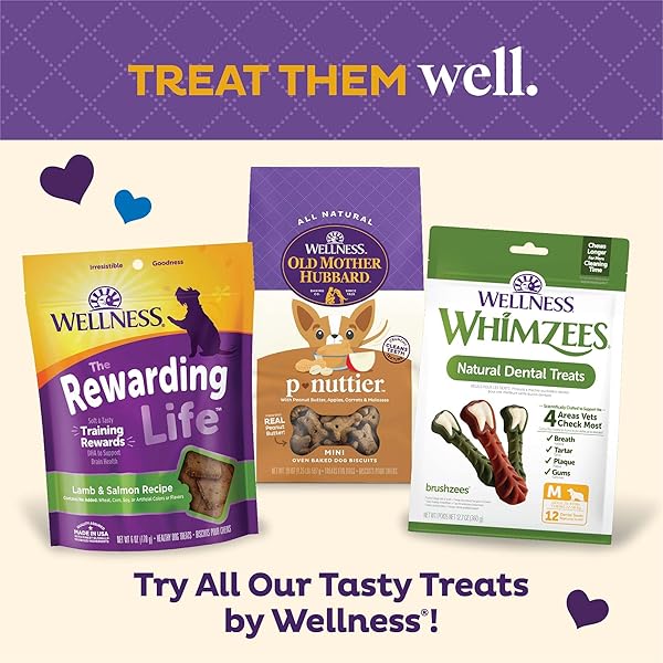 OLD MOTHER HUBBARD WELLNESS ORIGINAL MIX DOG BISCUITS, NATURAL, TRAINING TREATS, FOUR FLAVORS, SMALL SIZE, (6 POUND BAG)
