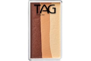 TAG BODY ART TAG Face and Body Paint - 1 Stroke Split Cake 30g - Teddy Bear