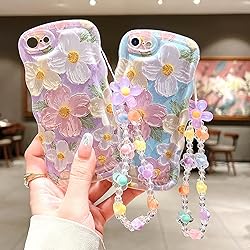 for iPhone 6 iPhone 6s Curly Wavy Case, Cute