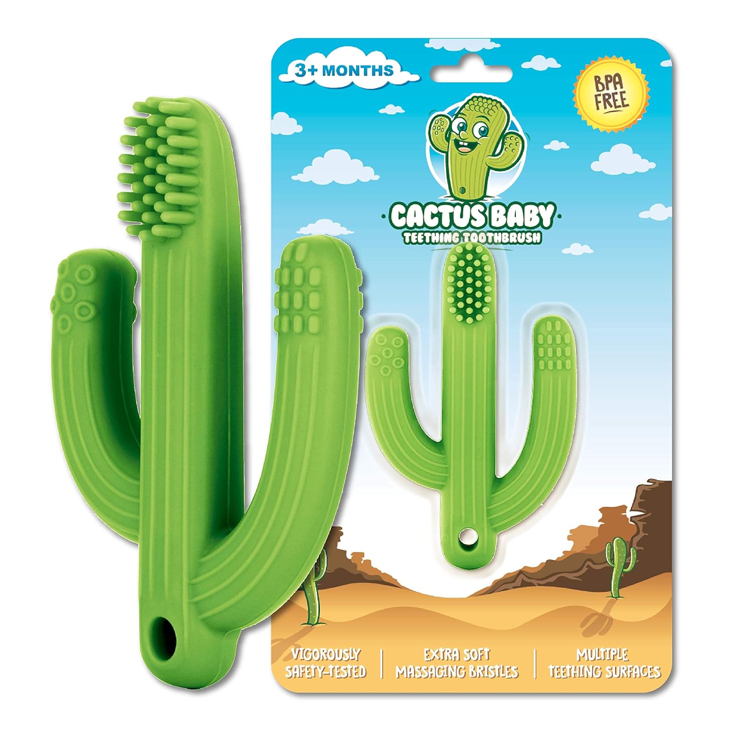 Amazon.com: Cactus Baby Teething Toys 