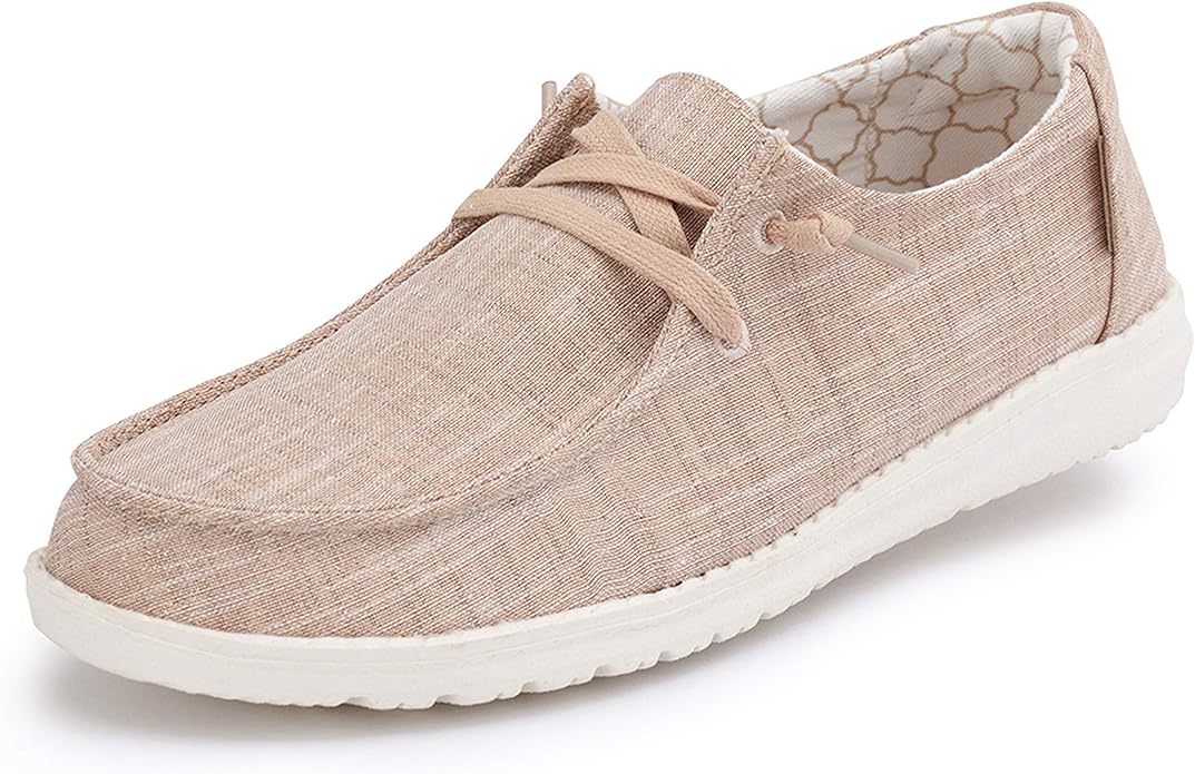 Hey Dude Women's Wendy Chambray Beige Sparkle Amazon.co.uk Shoes & Bags