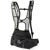 Mountain Bike Hydration Pack with Bladder - Arctos Lumbar MTB Hydration Backpack, Bounce-Free Lower Back Design, Includes Water Bladder