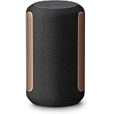 Sony SRS-RA3000 Wi-Fi-Enabled 360 Reality Audio Wireless Speaker (Black) | Ambient Room-Filling Sound
