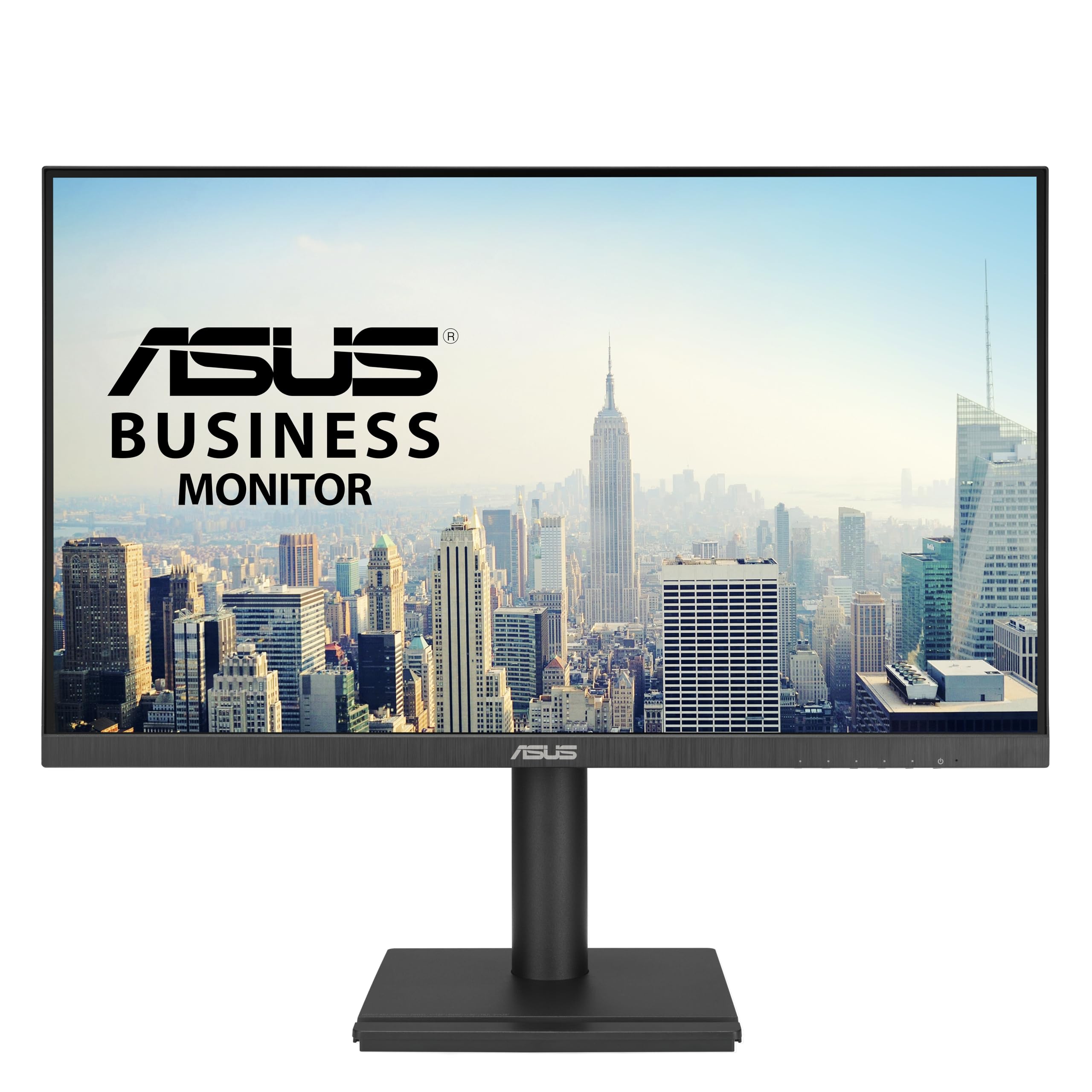 ASUS 24” 1080P Business Monitor (VA24DQFS) - IPS, 100Hz, 1ms, Adaptive-Sync, HDMI, DisplayPort, VGA, for Working and Gaming, Ergo Design, Blue Light Filter, Flicker Free, 3 yr Warranty TAA Compliant Image
