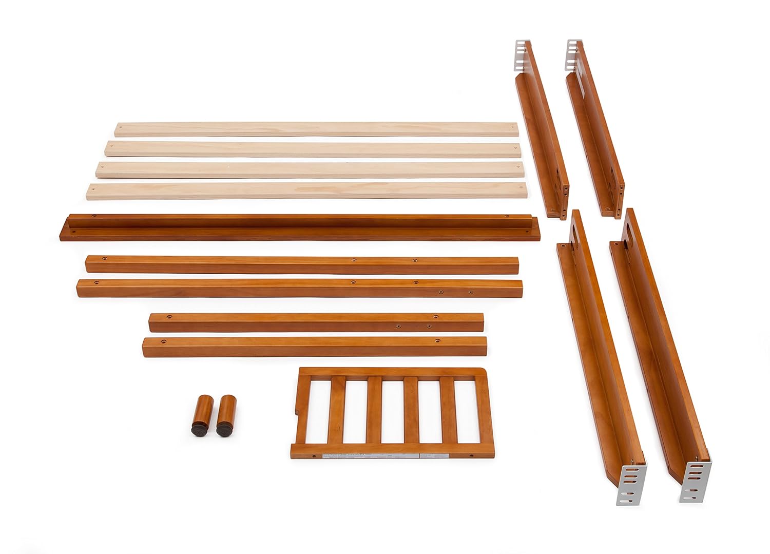 delta wooden crib conversion rails