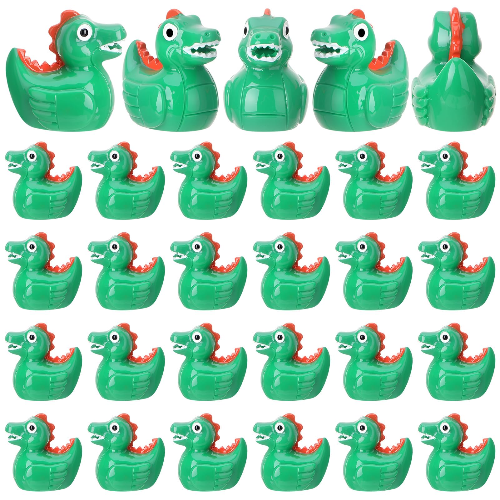 GSrenyu 30 PCS Mini Resin Dinosaurs Tiny Resin Dinosaur Figurines Small Plastic Bulk Animal Figures for Dollhouse Fairy Garden Decorations Accessories