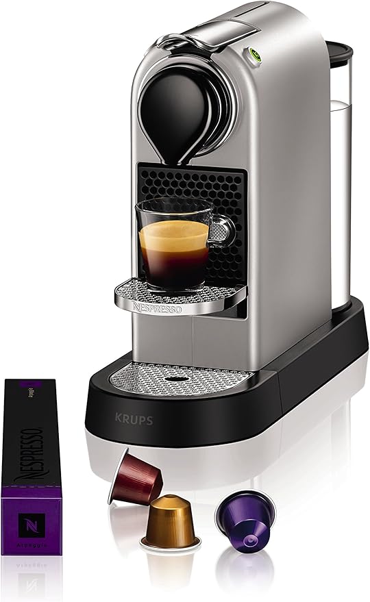 Nespresso XN740B40 Citiz Coffee Machine, 1710 W, Silver by Krups ...