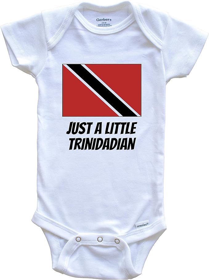 Just A Little Trinidadian Cute Trinidad and Tobago Flag