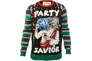 Ugly Christmas Party Classic Knitted Ugly Christmas Sweater for Men and Women - Funny Sweaters