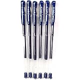 Uni-ball Signo Standard Gel Ink Ballpoint Pen UM-100 (LHM-15C3-BB), Blue Black, 0.5mm, 6 pens per Pack (Japan Import) [Komainu-Dou Original Package]