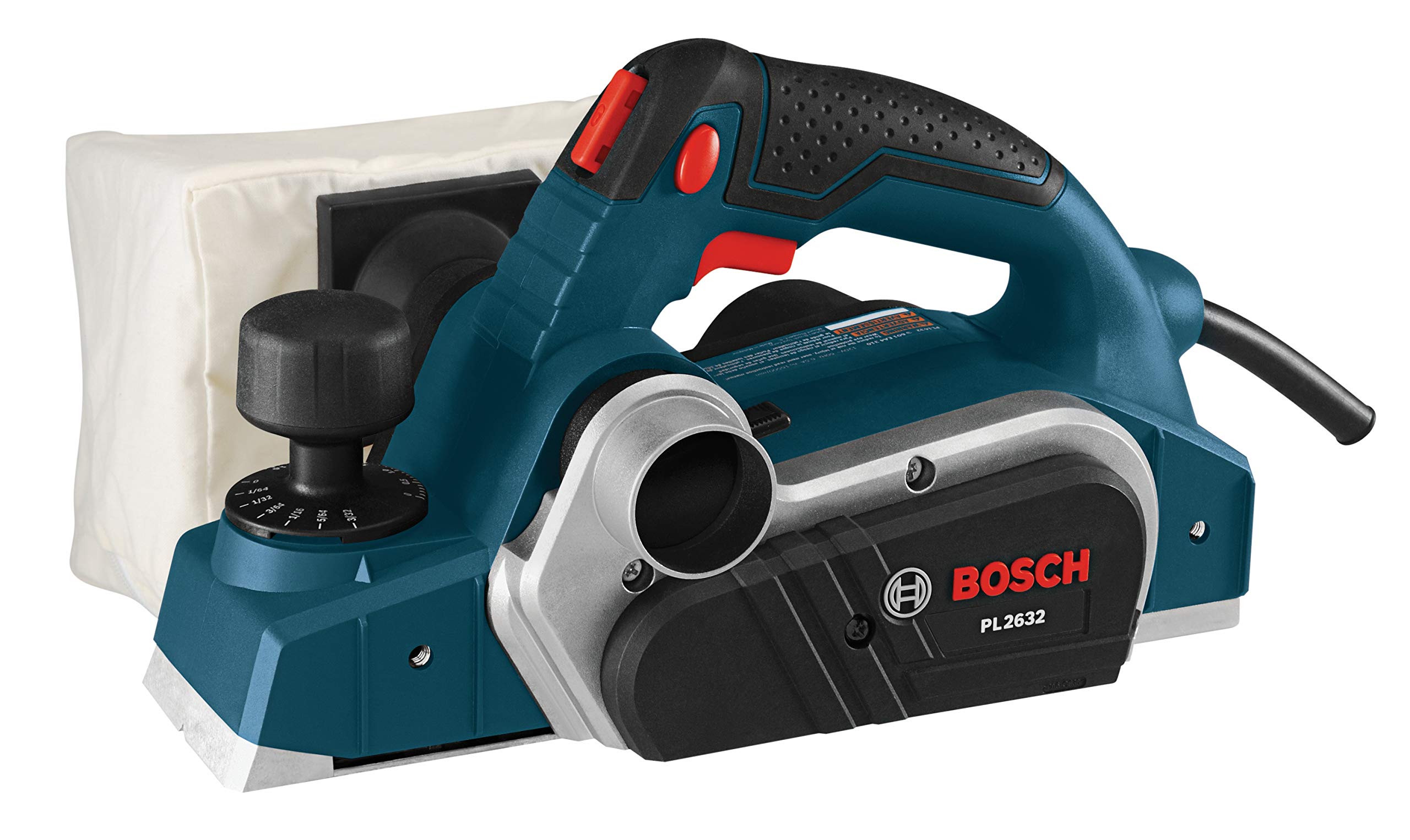 Bosch 31/4 Inch Woodworking Hand Planer with Carrying Case, PL2632K