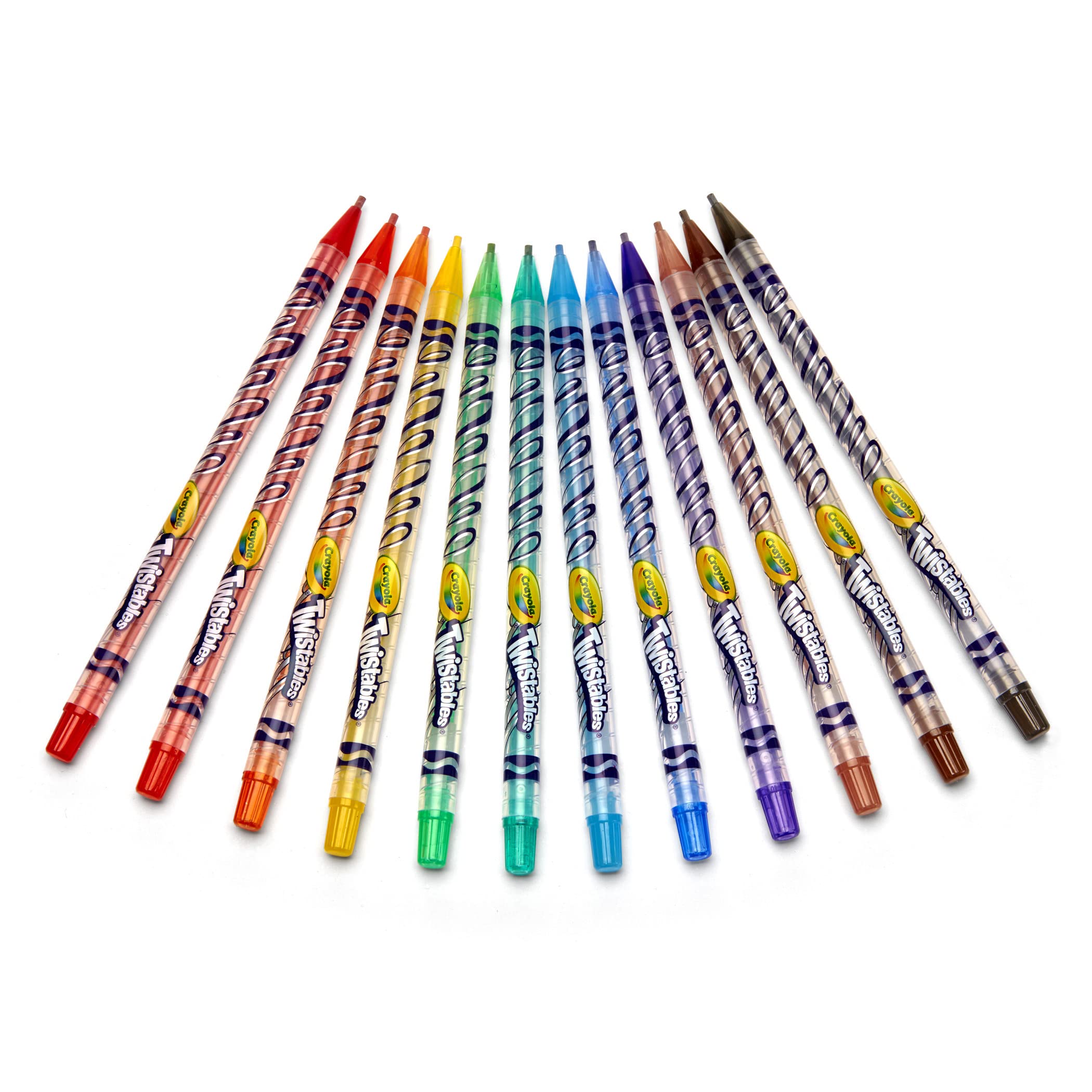 Crayola Twistables Colored Pencils, Gift for Kids, 12ct