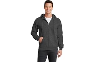 Port & Company Men's Classic Full Zip Hooded Sweatshirt