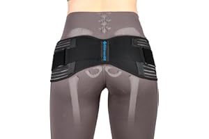 NIdreamCE Sacroiliac SI Joint Hip Belt for Sciatica, Lower Back, Leg & Pelvic Pain Relief - Adjustable Sacroiliac Belt Suppor