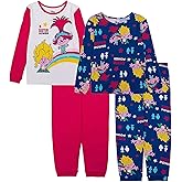 DreamWorks Trolls Toddler/Little Girls' Cotton Pajama Set