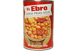 Ready to eat El Ebro Garbanzos (Chick peas stew) 15 oz Serves 2
