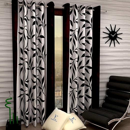 Fashion String 2 Pieces Window Curtain, 5 feet