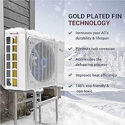 DELLA 18K BTU ODU 2 Dual Zone 12000 12000 BTU 19
