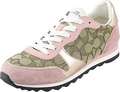 coach jacquard signature fashion sneakers
