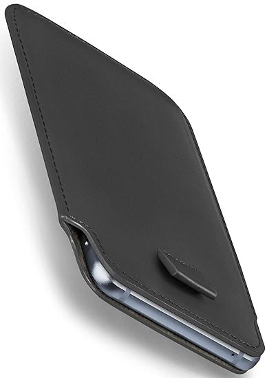 moex Emporia Flip Basic | Hülle Grau Sleeve Slide Cover Ultra-Slim Schutzhülle Dünn Handyhülle für Emporia Flip Basic Case Fu